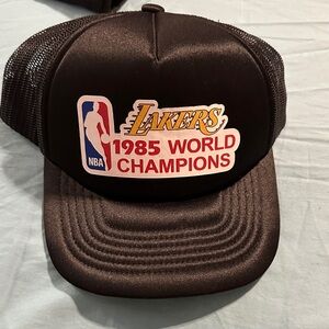 1985 World Champions Lakers Cap